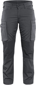 Blåkläder dames service werkbroek stretch 71591845 | donkergrijs zwart | maat 40 - 7330509465493