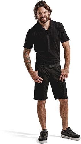 Blåkläder service short stretch 14491845 | zwart | maat 48 - 7330509535875