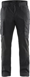 Blåkläder service werkbroek met stretch 14591845 | zwart | maat 56 - 7330509462997