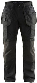 Blåkläder service werkbroek stretch 14691845 | zwart | maat 52 - 7330509509197