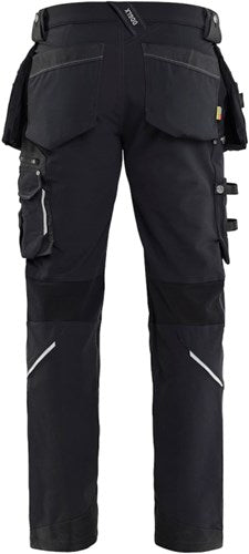 Blåkläder werkbroek 4-weg stretch x1900 19981644 | zwart | maat c48 - 7330509657744