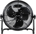Enzo blow vloerventilator 30cm | 220v | 70w | 3 luchtstroomniveaus | zwart - 8652537