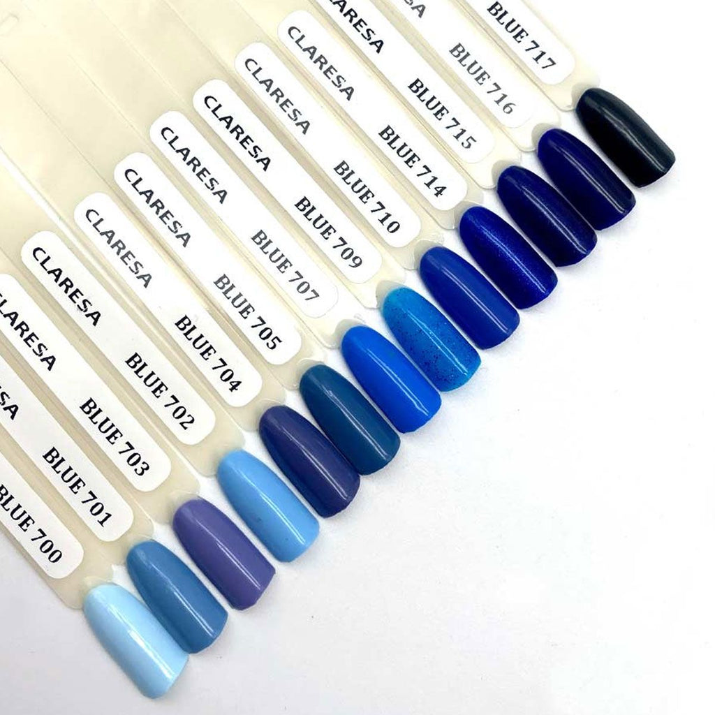 Claresa uv led gellak 5ml blue 717