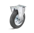 Torwegge bokwiel rubber ø80 stalen kern