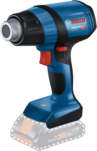 Bosch blauw ghg 18v-50 professional | accu-heteluchtpistool | 18 v | 300 - 500 °c - 06012a6500