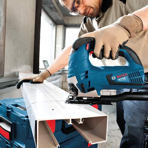 Bosch blauw gst 90 be decoupeerzaag | 650w | in koffer - 060158f000