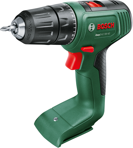 Bosch easydrill 18v-40 accuboormachine - met 2x 18v accu en een lader