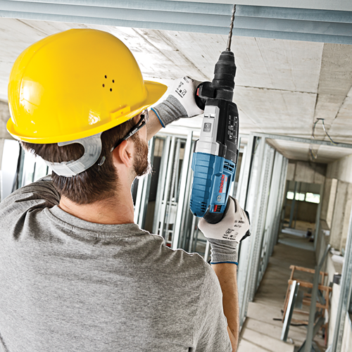 Bosch blauw gbh 2-28 f combihamer sds-plus + snelspanboorkop in koffer - 0611267600