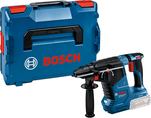 Bosch blauw gbh 18v-24c professional accu boorhamer | sds-plus | zonder accu en lader | in l-boxx 238 0611923002