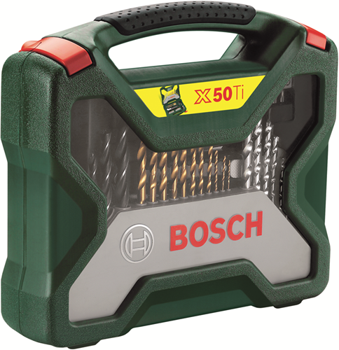 Bosch accessoires 50-delige x-line set - 2607019327