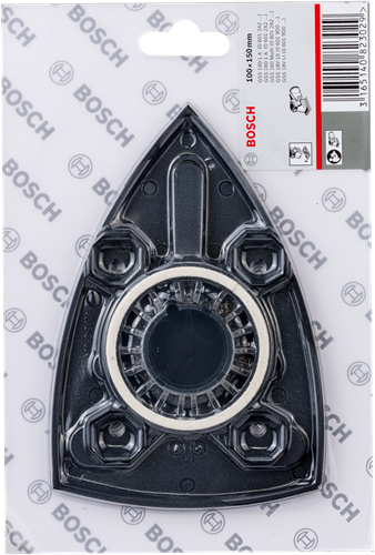 Bosch accessoires delta vlakschuurplateau voor specifieke bosch gss multi schuurmachines - 2608601448