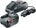 Bosch groen bosch accessoires 1600a00zr8 | starterset | 18v | 1 x 6.0 ah accu + al1830 cv lader 1600a00zr8