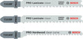 Bosch accessoires 3-delige decoupeerzaagbladenset t 101 bif; t 101 aof 2st - 2608636429