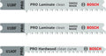Bosch accessoires 3-delige decoupeerzaagbladenset u 1 bif; u 1 aof 2st - 2608636430