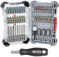 Bosch accessoires 44+1 delige schroefbitset en doppen in cassette - 2607017732