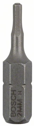 Bosch Zubehör-Bit extra hart Sechskant 2,25 mm 3 Stück - 2607001718