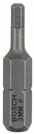 Bosch Zubehör-Bit extra hart Sechskant 3, 25 mm 3 Stück - 2607001722