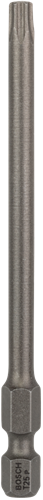 Bosch accessoires bit extra-hard t25, 89 mm 1st - 2607001654