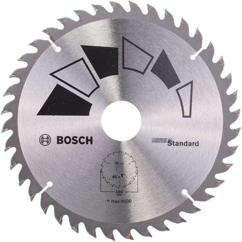Bosch accessoires cirkelzaagblad basic 180x22x30 20,t40 - 2609256815