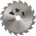 Bosch accessoires cirkelzaagblad standard 140x20 t18 - 2609256b54