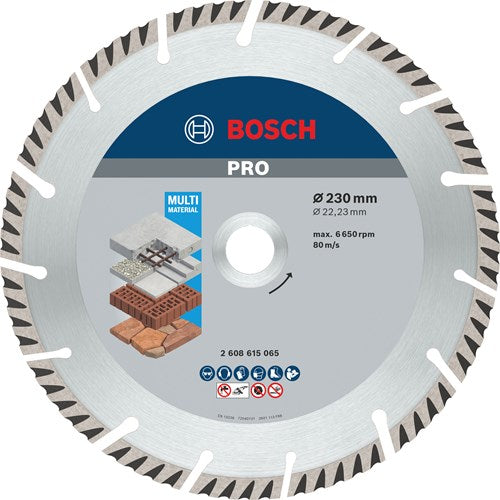 Bosch accessoires diamantdoorslijpschijf standaard for universal 230 mm - 2608615065