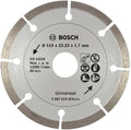 Bosch accessoires diamantdoorslijpschijf voor bouwmateriaal, 115 mm - 2607019474