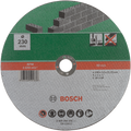Bosch accessoires doorslijpschijf steen, 230 x3 recht - 2609256331
