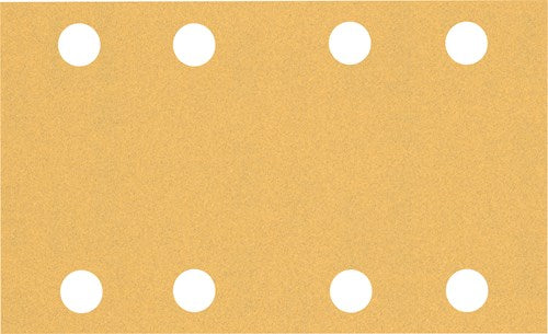 Bosch accessoires bosch accessories 2608901663 schuurpapier voor vlakschuurmachine korrelgrootte (num) 120 (l x b) 133 mm x 80 mm 50 stuk