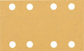 Bosch accessoires bosch accessories 2608901662 schuurpapier voor vlakschuurmachine korrelgrootte 80 (l x b) 133 mm x 80 mm 50 stuk(s)