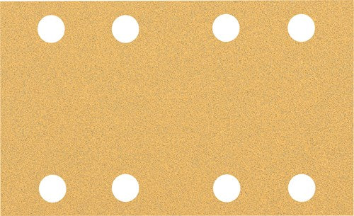 Bosch accessoires bosch accessories 2608901662 schuurpapier voor vlakschuurmachine korrelgrootte 80 (l x b) 133 mm x 80 mm 50 stuk(s)
