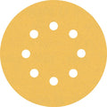 Bosch accessoires expert c470 schuurpapier voor excenterschuurmachines 125 mm, 8 gaten, k120 5-delig - 2608900807