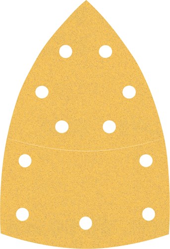 Bosch accessoires expert c470 schuurpapier voor multischuurmachines 102 x 62 mm, 93 mm, k120 10-delig - 5 stuk(s) - 2608900888