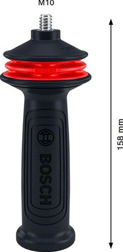 Bosch accessoires bosch accessories 2608900000 expert handle for vibration control m10 haakse slijper, 169 x 69 mm