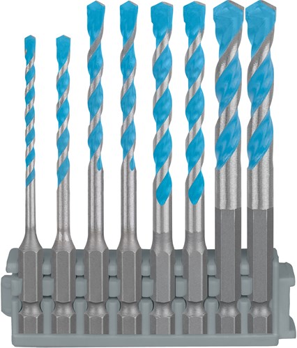 Bosch accessoires bosch expert hex-9 multi-pick click set 3-8 mm - 2608901455