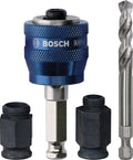Bosch accessoires expert power change plus conversieset | zeskantschacht 11 mm | hss-g | 7,15 x 45 x 85 mm | 2 adaptermoeren - 2608902039