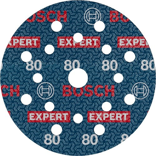 Bosch accessoires bosch professional expert schuurschijf 125mm p80 ve=6 - 2608902400