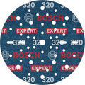 Bosch accessoires expert schuurschijf o780 met film onderlaag, 150 mm, g320, 6x - 2608902446