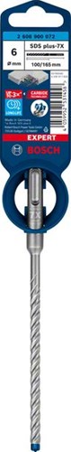 Bosch accessoires expert sds plus-7x hamerboor 6 x 100 x 165 mm - 1 stuk(s) - 2608900072