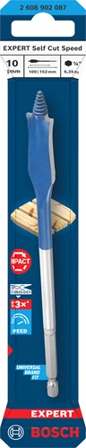 Bosch accessoires expert speedboor self cut speed | zeskantschacht | 10 x 152 mm - 2608902087