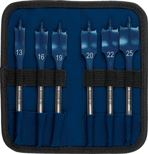 Bosch blauw bosch accessoires expert speedborenset self cut speed | 6-delig | 13, 16, 19, 20, 22, 25 mm - 2608902109