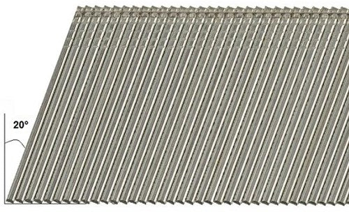 Bosch accessoires finish nails 50mm | 20° 1.6 16g | roestvrije uitvoering | voor gsk 18 - 2608200535