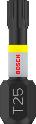 Bosch accessoires impact control t25 25mm | 2 stuks - 2608522475