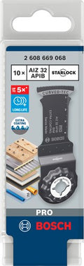 Bosch accessoires bosch pro aiz 32 apib mes voor multifunctioneel gereedschap 32 x ...