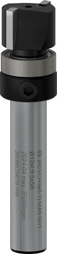 Bosch accessoires bosch pro vlakfrees met bovengeleiding kogellager ø 12,7 x l 9,5 ...