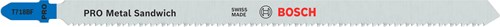 Bosch accessoires pro metal sandwich t718bf decoupeerzaagbladen | 180 mm | 5 stuks - 2608655114