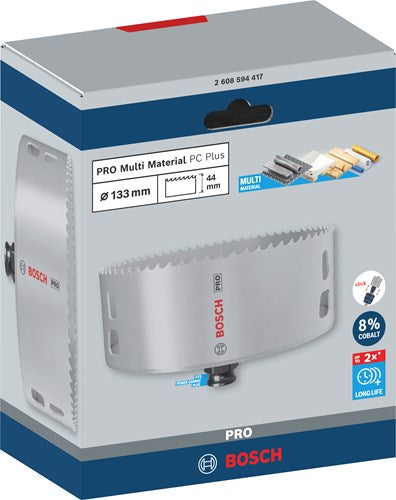 Bosch accessoires bosch pro multi material pc plus lochsäge 133 mm - 2608594417