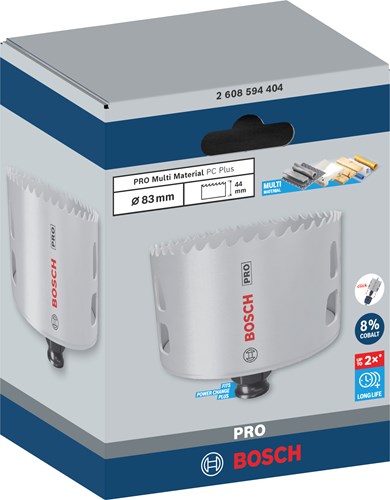 Bosch accessoires pro multi material pc plus gatzaag | 83 mm - 2608594404