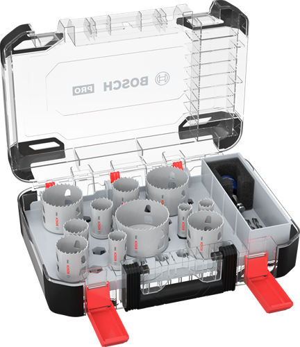 Bosch accessoires bosch pro multi material pc plus lochsägen-set 14-tlg. - 2608594425