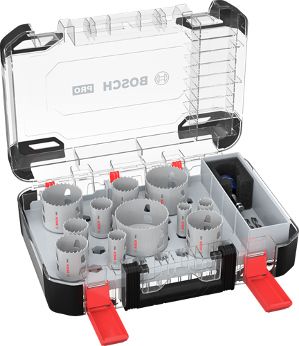 Bosch accessoires bosch pro multi materiaal pc plus 14-delige gatenzaagset - 260859...