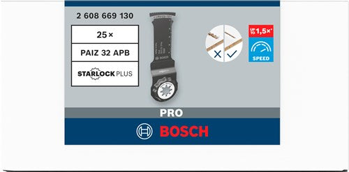 Bosch accessoires pro paiz 32 apb invalzaagblad | 32 x 60 mm | 1 stuks - 2608669130